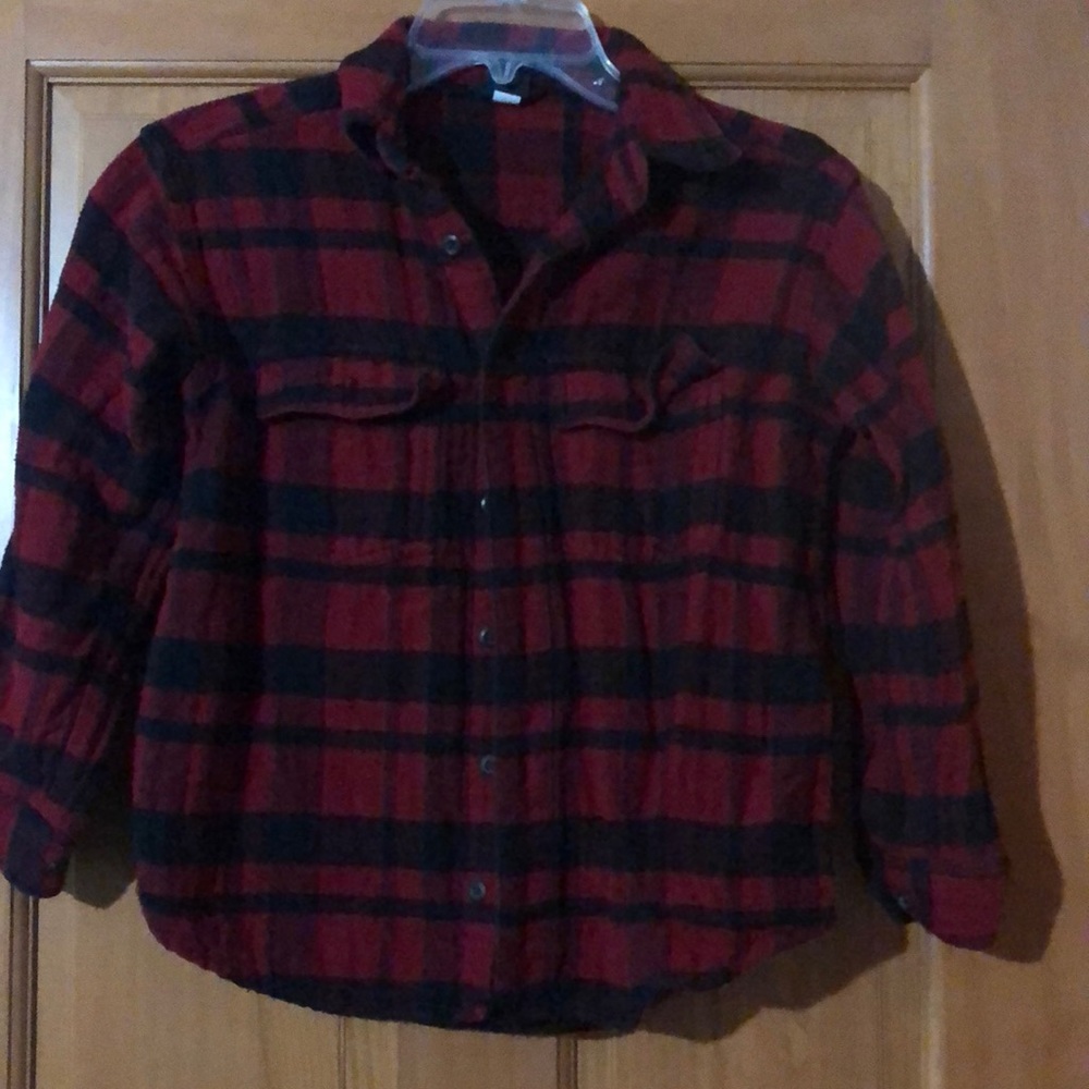 GAP kids flannel